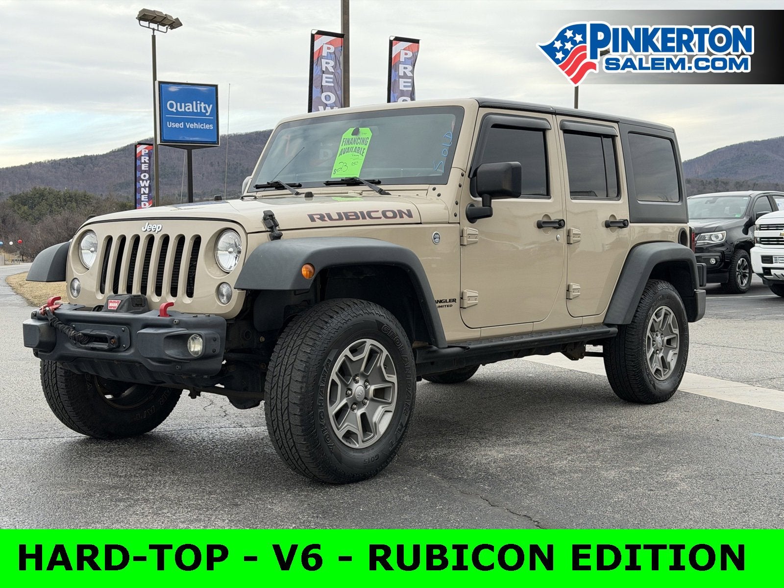 2016 Jeep Wrangler Unlimited Rubicon