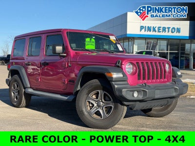 2022 Jeep Wrangler Unlimited Sport S 4x4