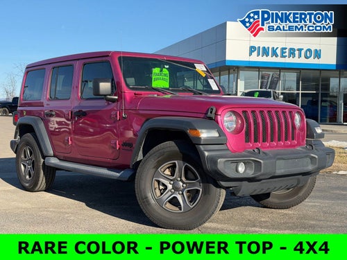 2022 Jeep Wrangler Unlimited Sport S 4x4