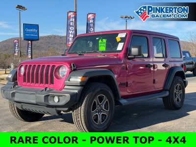 2022 Jeep Wrangler Unlimited Sport S 4x4