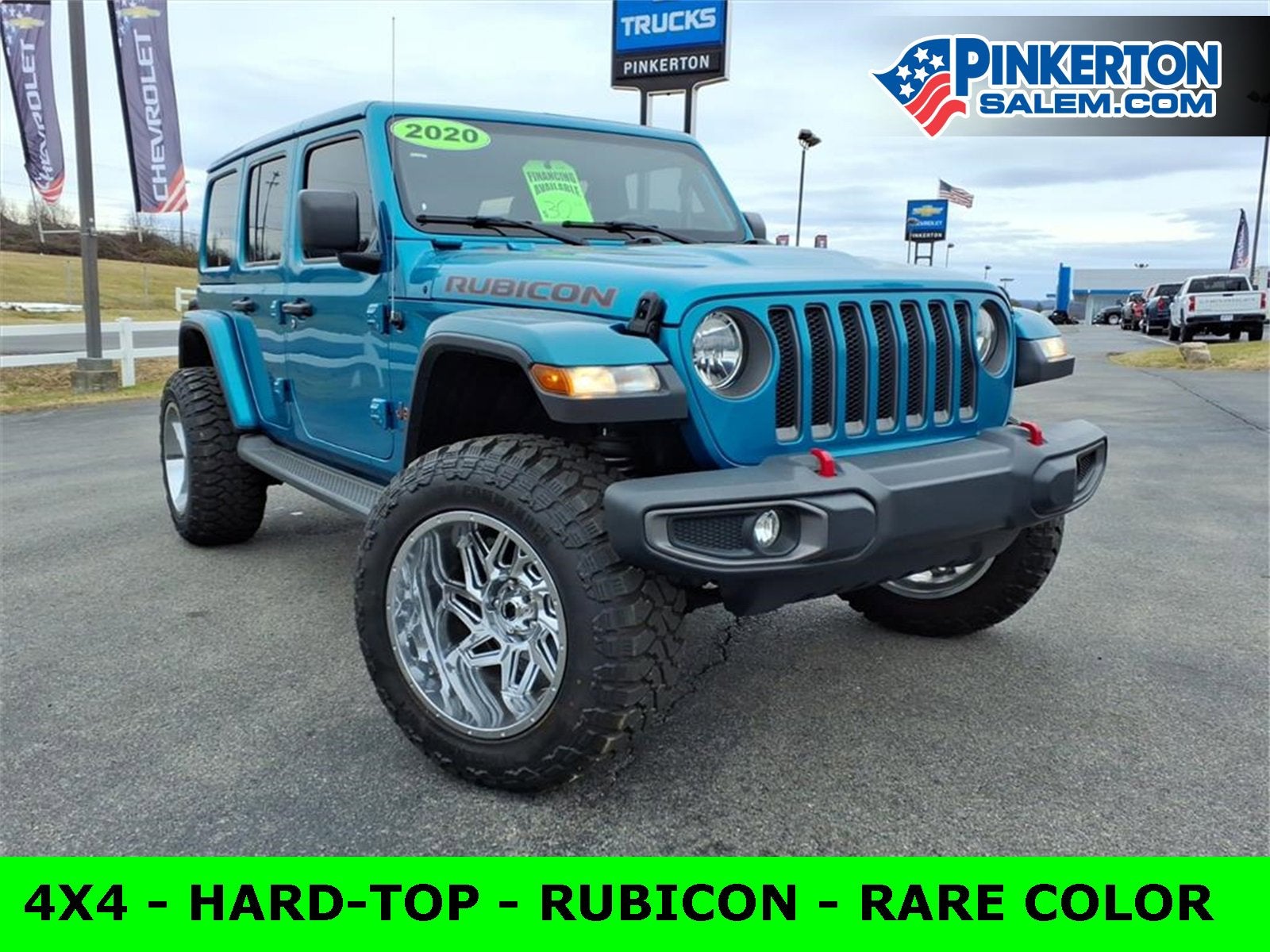 2020 Jeep Wrangler Unlimited Rubicon 4X4