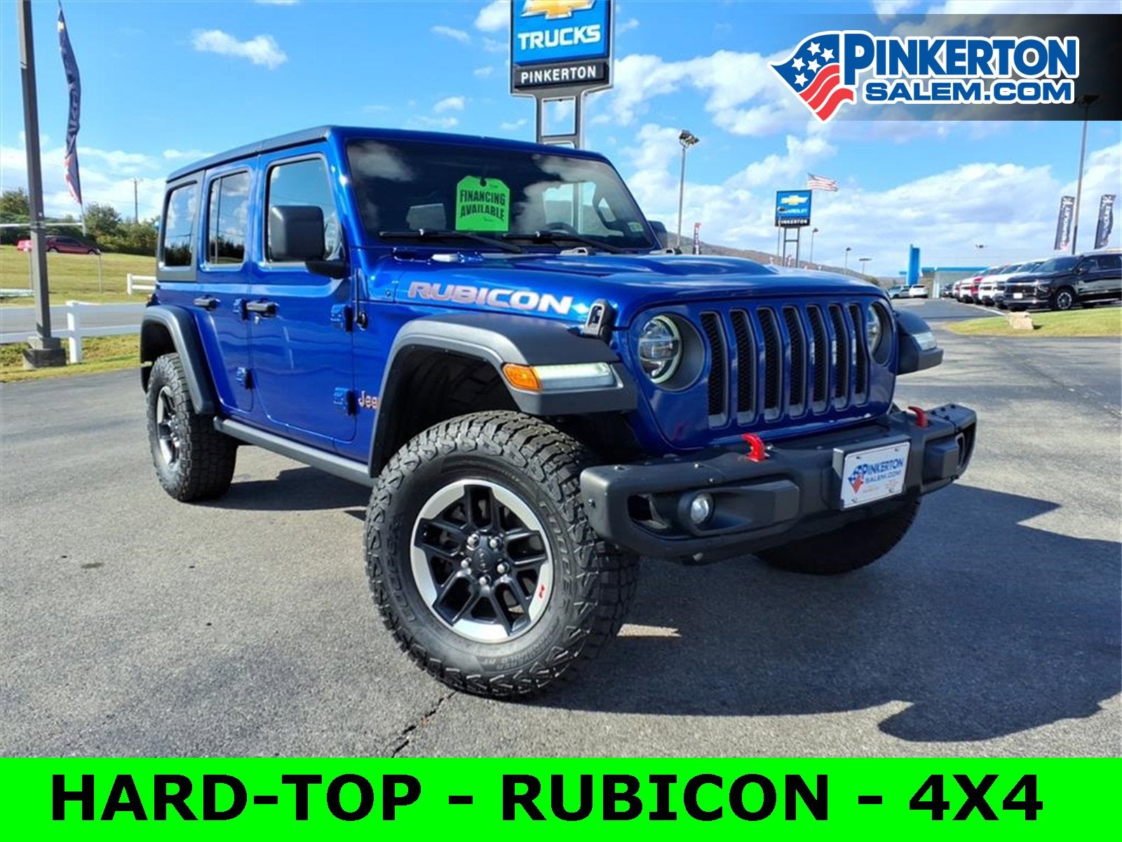2019 Jeep Wrangler Unlimited Rubicon 4x4