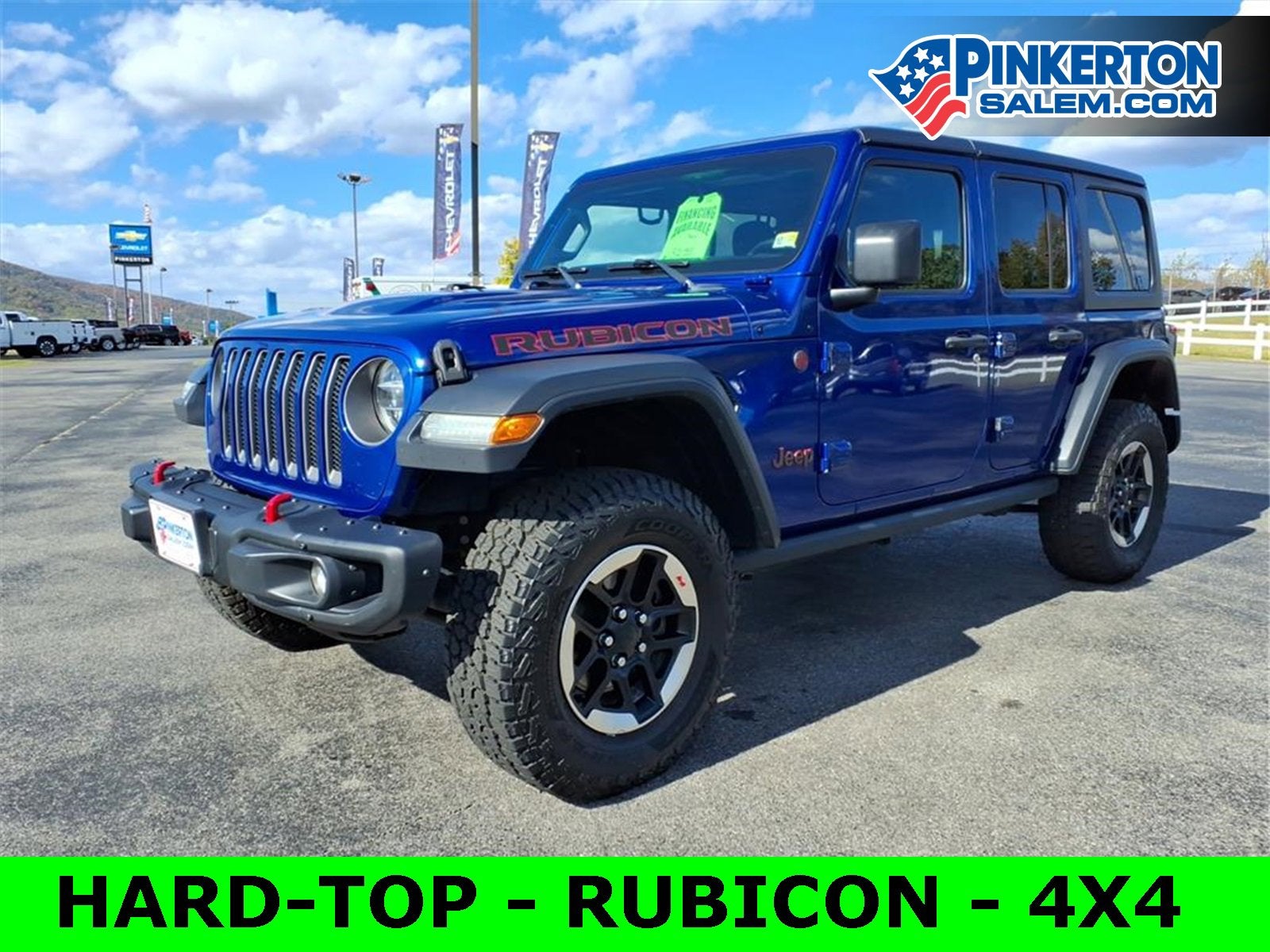2019 Jeep Wrangler Unlimited Rubicon 4x4