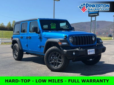2024 Jeep Wrangler 4-Door Sport S 4x4