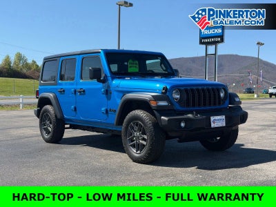 2024 Jeep Wrangler 4-Door Sport S 4x4