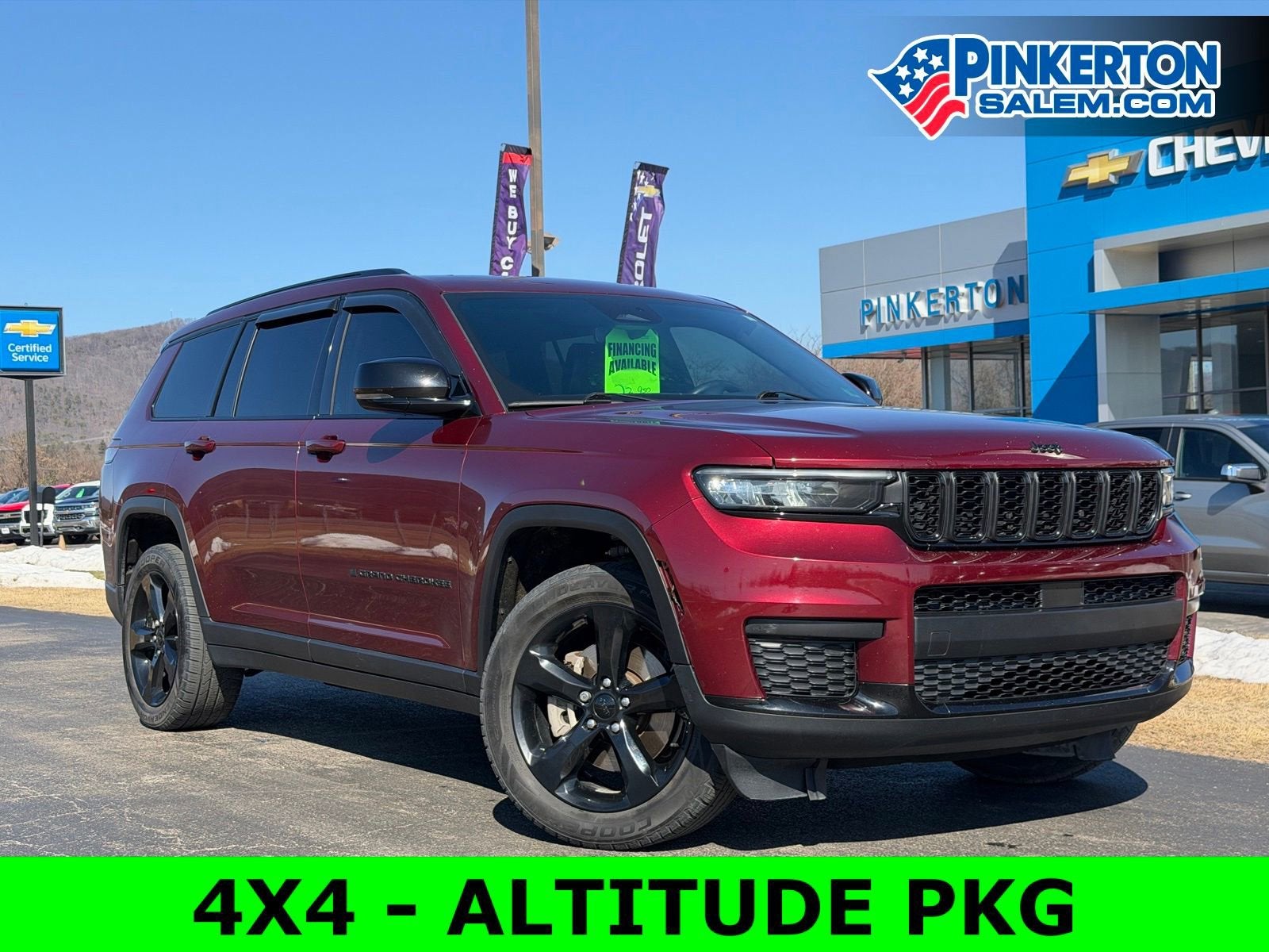 2021 Jeep Grand Cherokee L Altitude 4x4