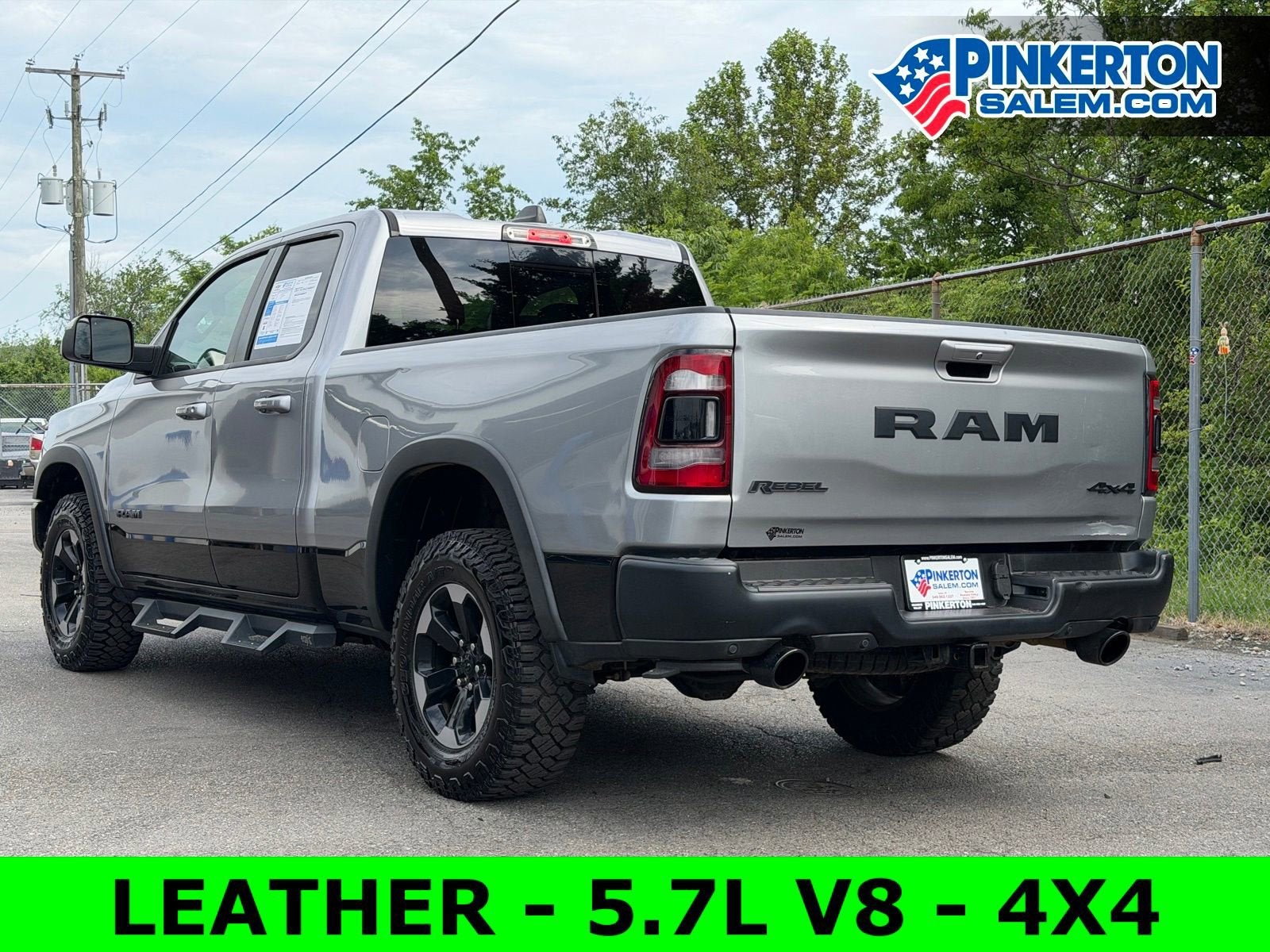 2019 RAM 1500 Rebel Quad Cab 4x4 6'4" Box