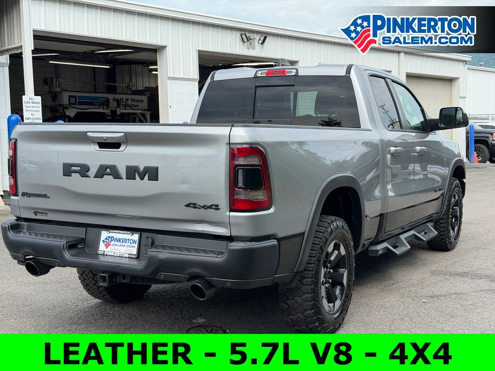 2019 RAM 1500 Rebel Quad Cab 4x4 6'4" Box