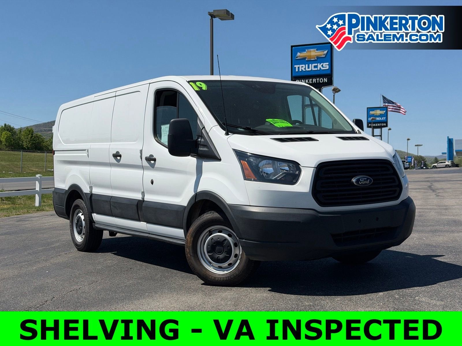 2019 Ford Transit-150 T-150 130" Low Rf 8600 GVWR Swing-Out RH Dr