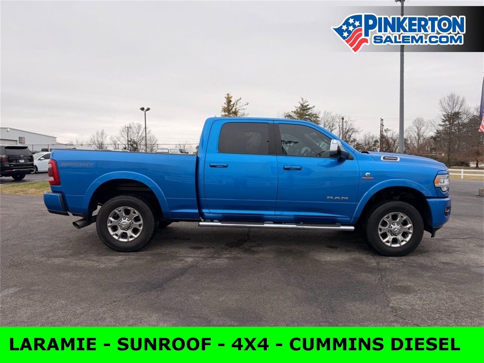 2021 RAM 3500 Laramie Crew Cab 4x4 6'4" Box