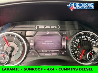 2021 RAM 3500 Laramie Crew Cab 4x4 6'4" Box