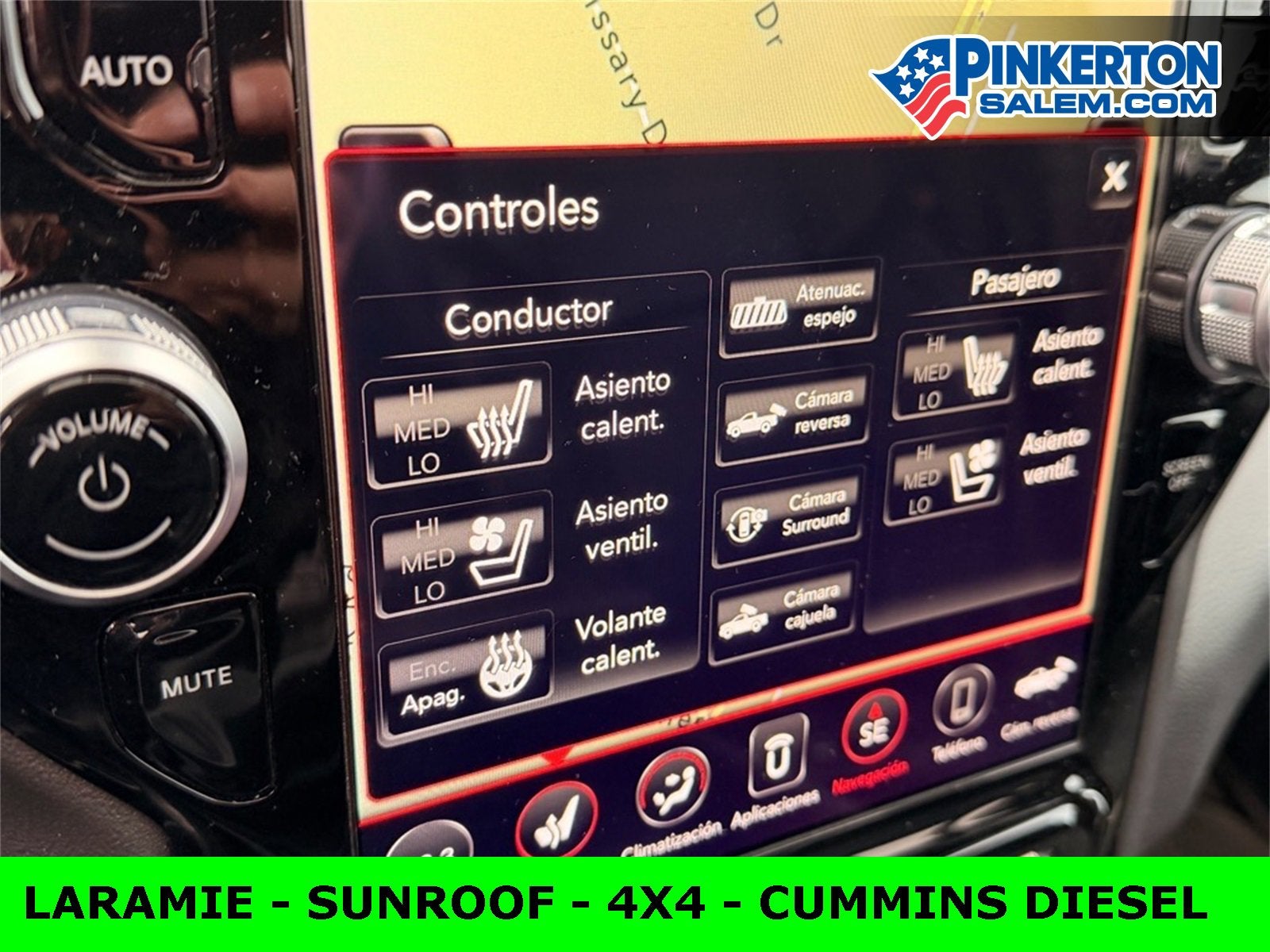 2021 RAM 3500 Laramie Crew Cab 4x4 6'4" Box