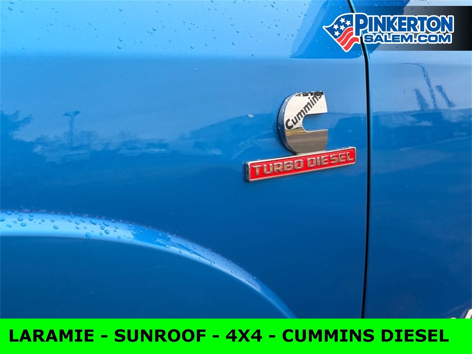 2021 RAM 3500 Laramie Crew Cab 4x4 6'4" Box