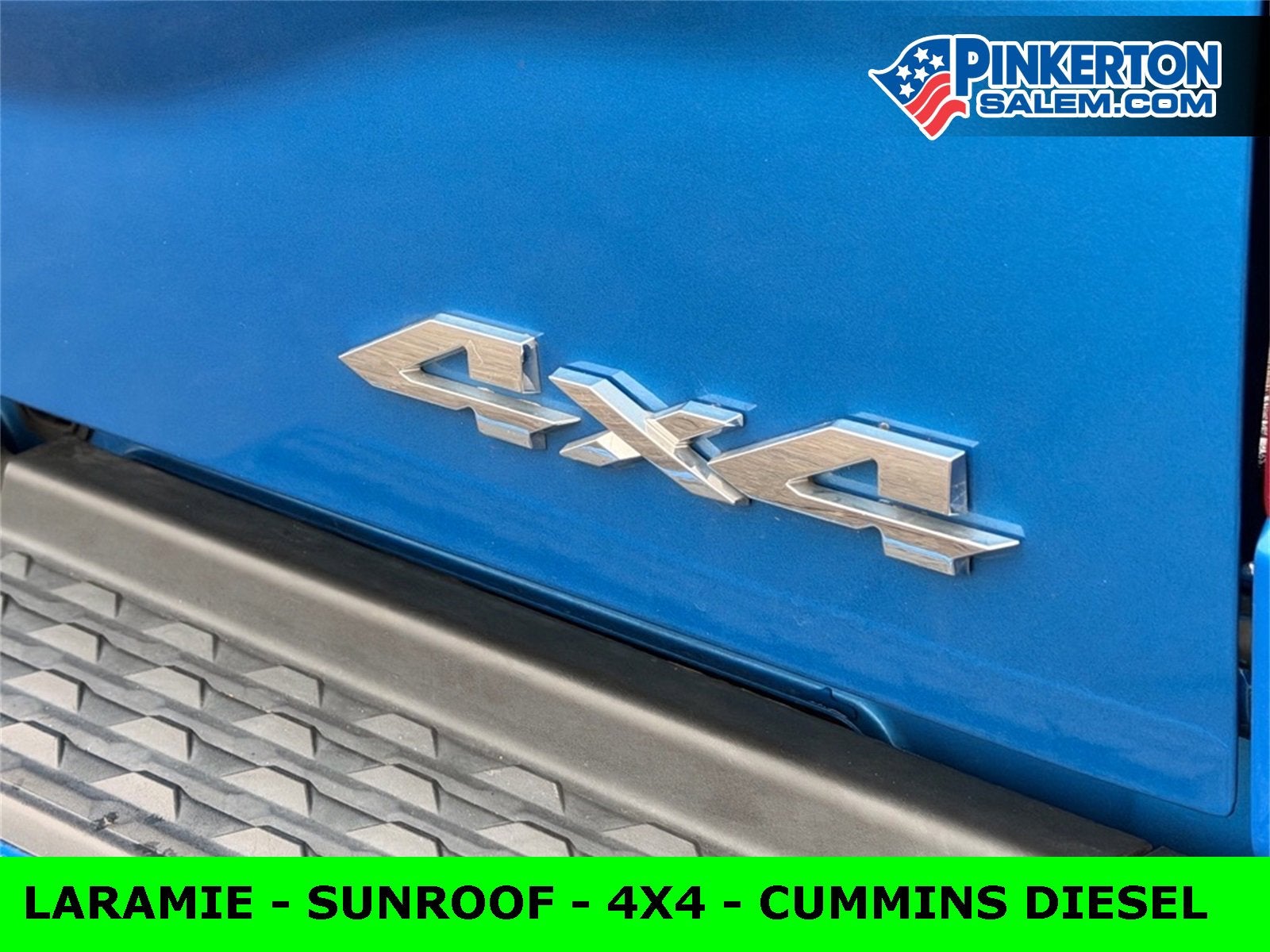 2021 RAM 3500 Laramie Crew Cab 4x4 6'4" Box