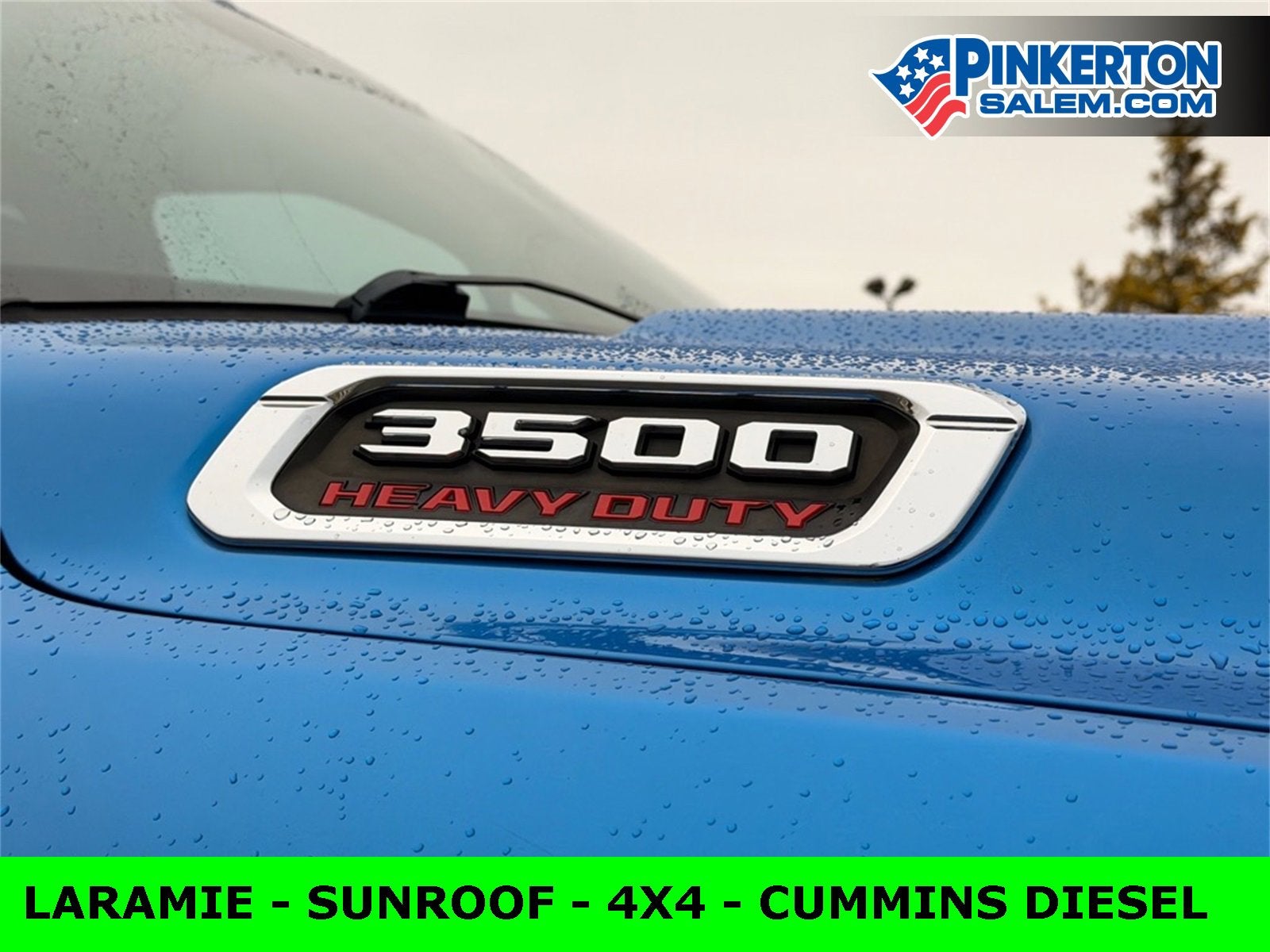 2021 RAM 3500 Laramie Crew Cab 4x4 6'4" Box