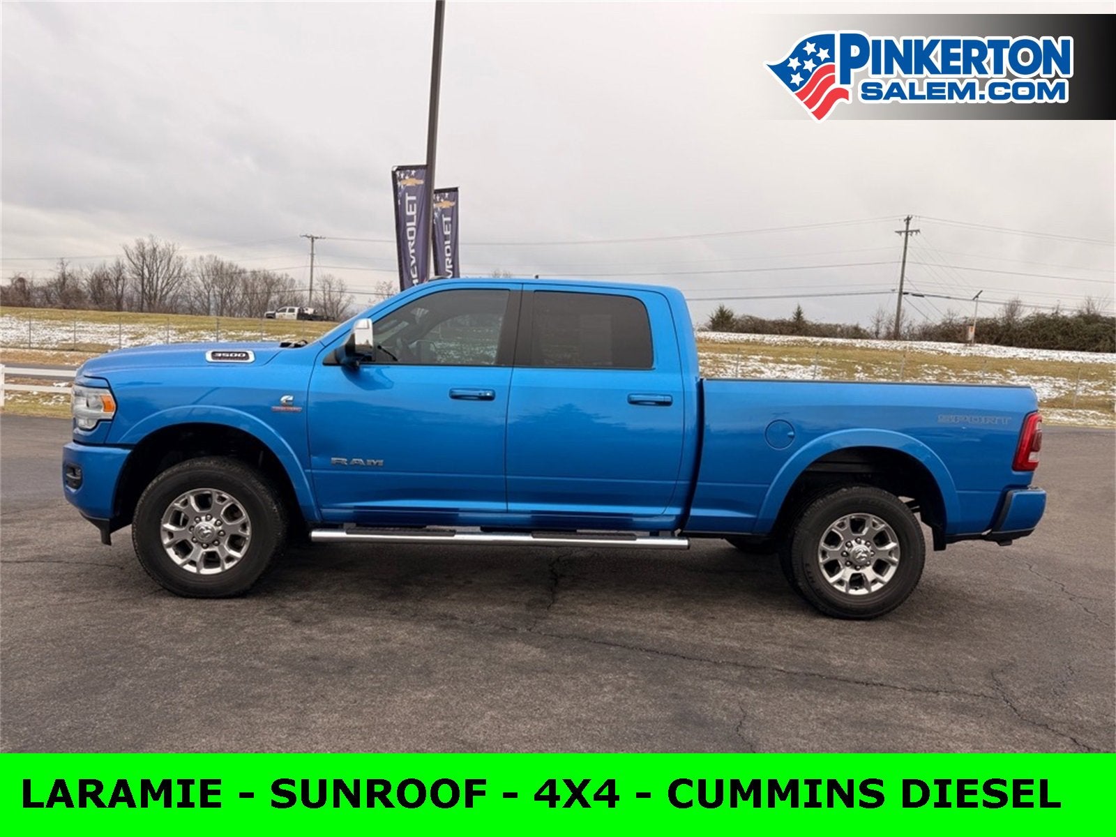 2021 RAM 3500 Laramie Crew Cab 4x4 6'4" Box