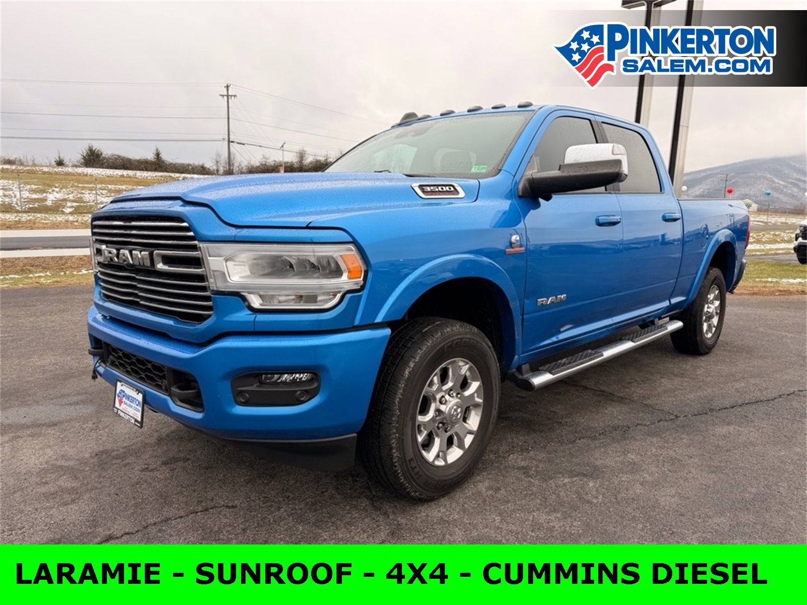 2021 RAM 3500 Laramie Crew Cab 4x4 6'4" Box