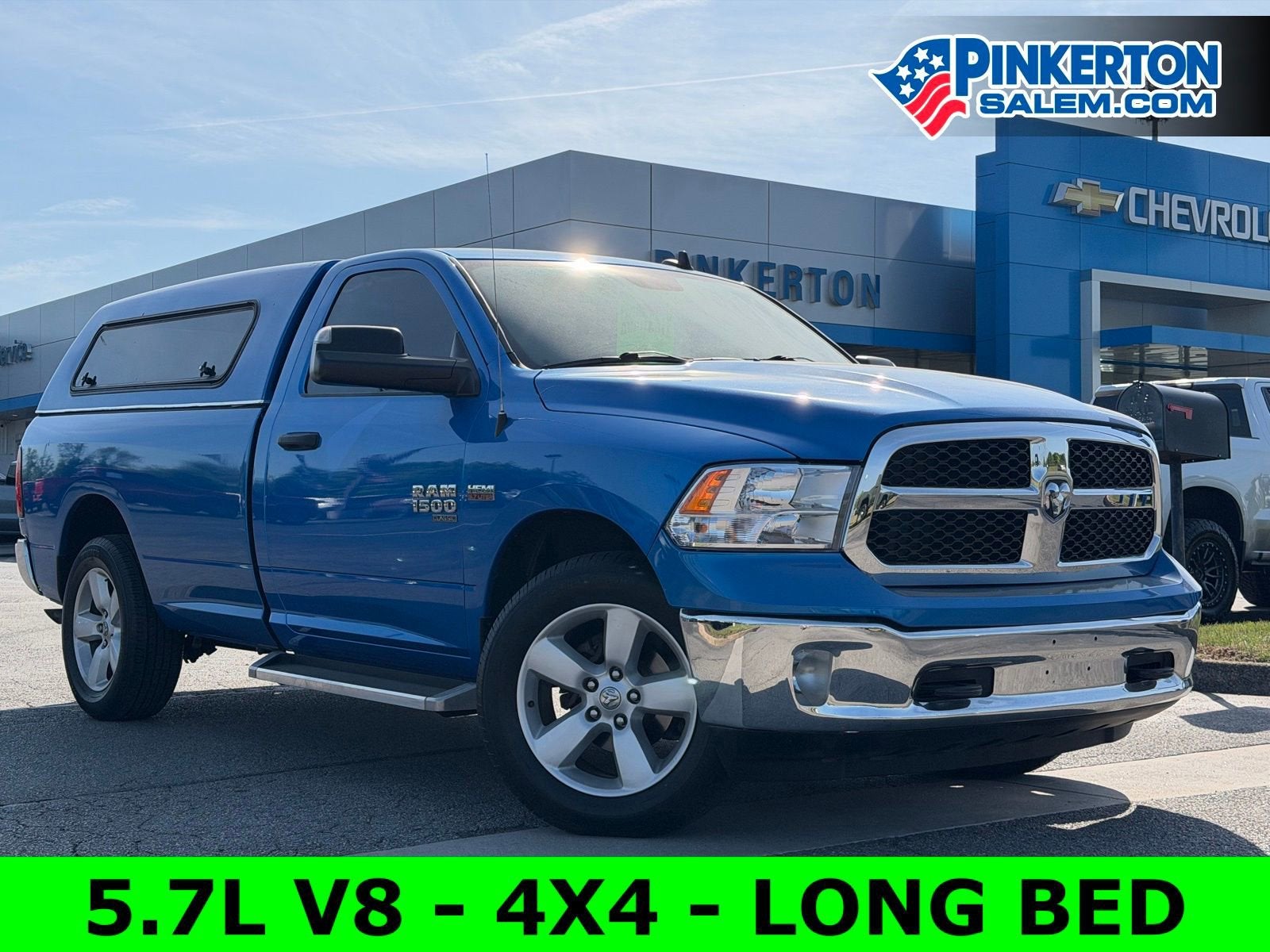 2022 RAM 1500 Classic Tradesman Regular Cab 4x4 8' Box