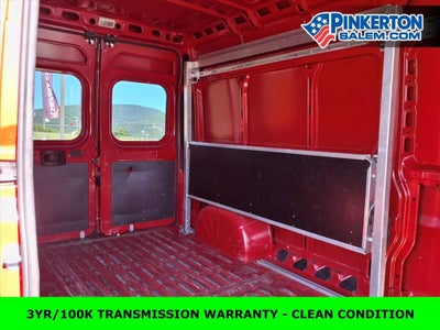 2019 RAM ProMaster 2500 Cargo Van High Roof 159" WB