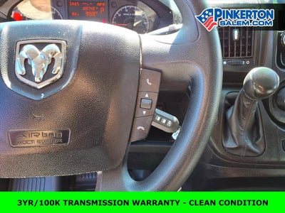 2019 RAM ProMaster 2500 Cargo Van High Roof 159" WB