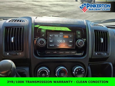 2019 RAM ProMaster 2500 Cargo Van High Roof 159" WB