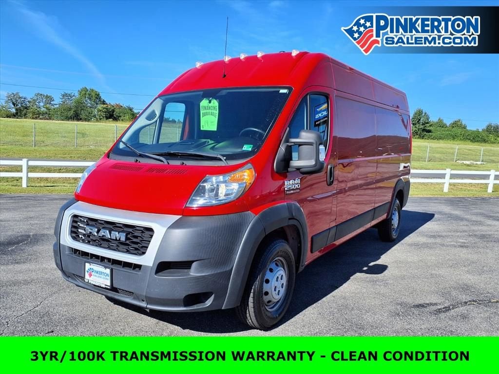 2019 RAM ProMaster 2500 Cargo Van High Roof 159" WB