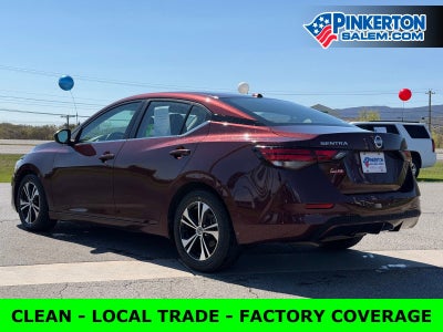 2023 Nissan Sentra SV Xtronic CVT