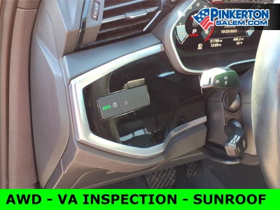 2022 Audi Q3 Premium 45 TFSI S line quattro Tiptronic