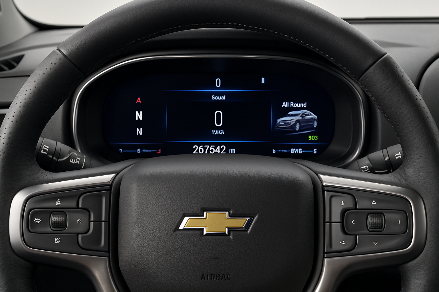 high milage chevy silverado dashboard