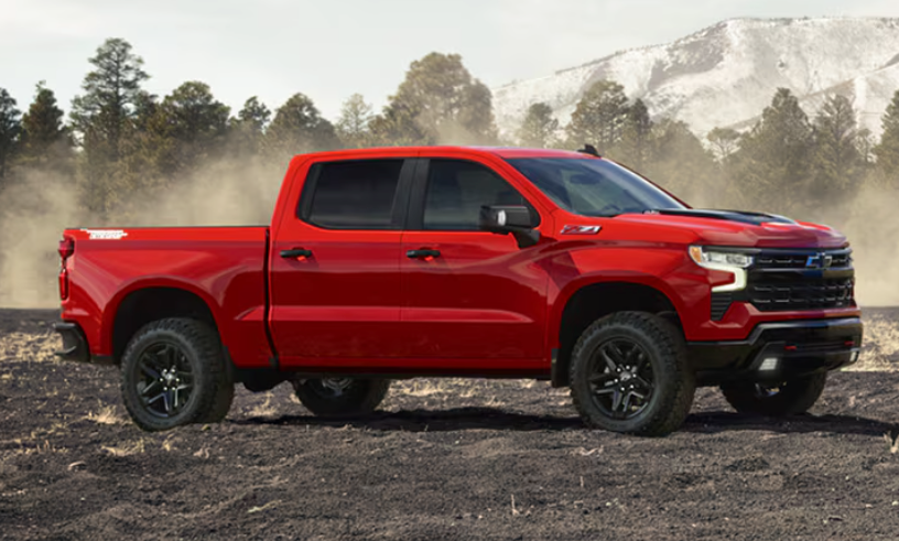 2026 Chevy Silverado 1500 in Red